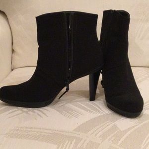 Stewart Weitzman Micro fiber ankle boots